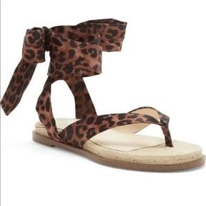 Jessica Simpson Leopard Print Women's Sandals NWOT